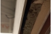 Detail na skladbu steny - cetris dosky sú o hrúbke 10mm